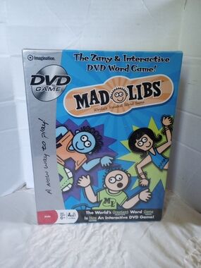 Mad Libs DVD Word Game 2008 Imagination